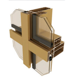 125、185系列明框幕墻