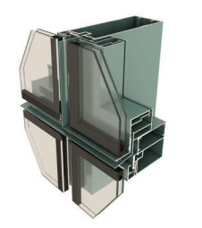 185系列隱框、半隱框幕墻